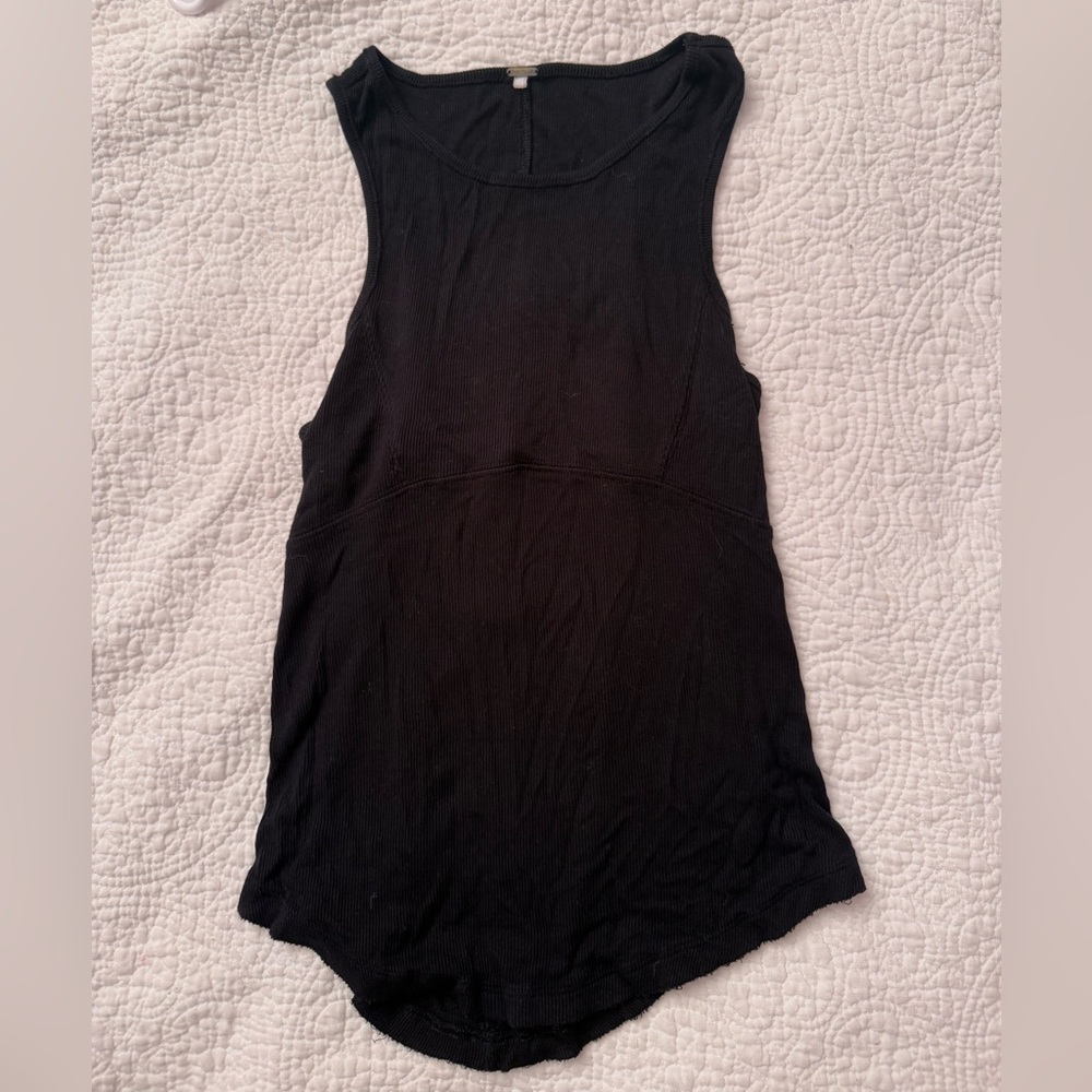 Free People - Black Tank Top - Women